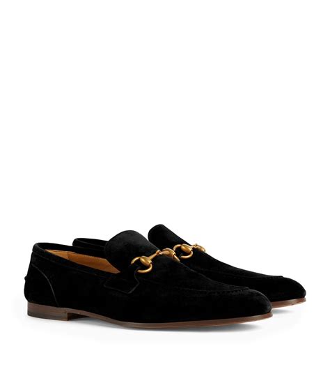 black gucci jordaan loafers|Gucci jordaan loafer suede.